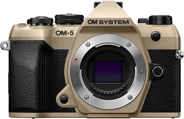 OM SYSTEM OM-5 Mark II Body Only Sand Beige