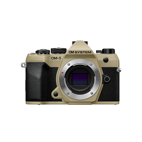 OM SYSTEM OM-5 Mark II Body Only Sand Beige