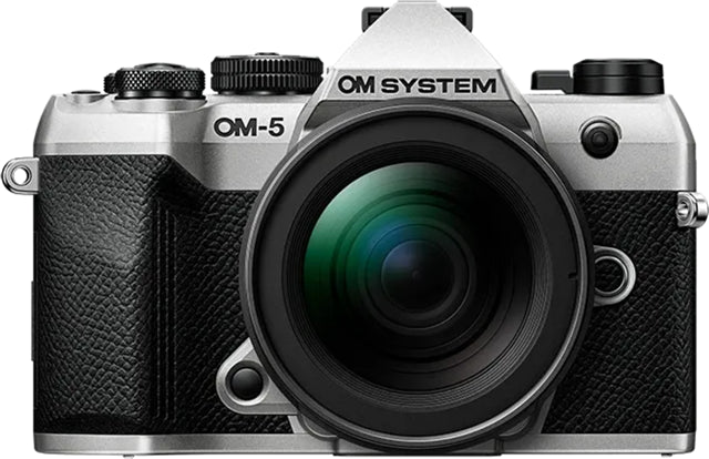 OM SYSTEM OM-5 Mark II 12-45mm Lens Kit Silver