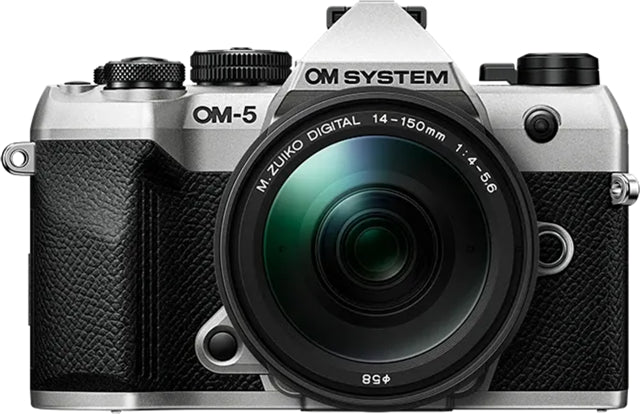 OM System OM-5 Mark II 14-150mm Lens Kit Silver