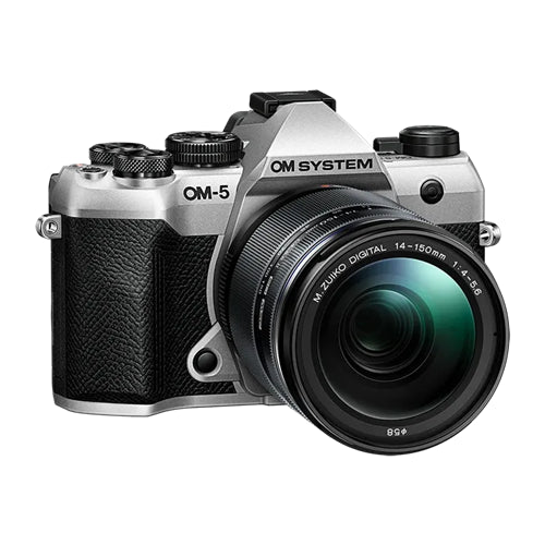OM System OM-5 Mark II 14-150mm Lens Kit Silver