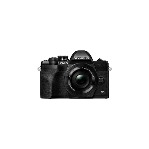 Olympus OM-D E-M10 Mark IV Black w 14-42mm EZ Lens