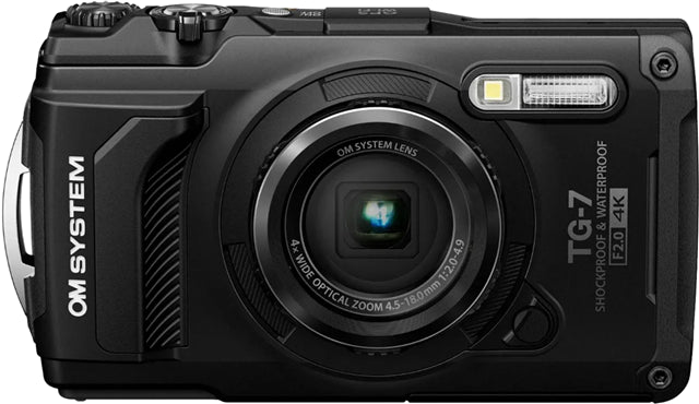 OM System TG-7 Tough Digital Camera Black
