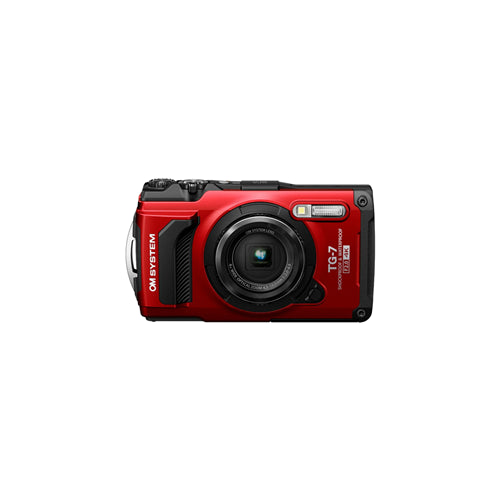 OM System TG-7 Tough Digital Camera Red