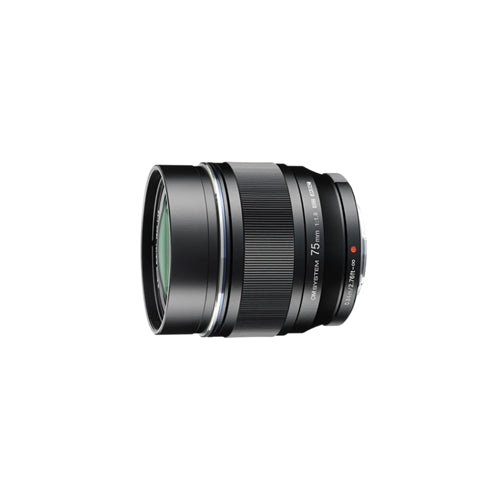 OM SYSTEM 75mm f1.8 Metal Body Portrait Micro Four Thirds Lens Black
