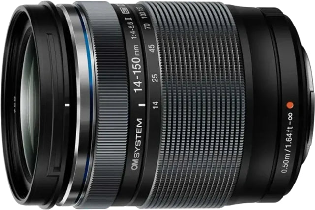 OM System 14-150mm II f4.0-5.6 Micro Four Thirds Lens Black
