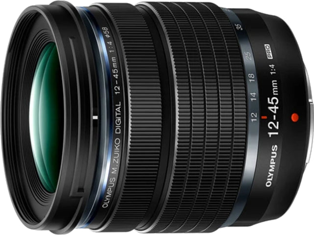 OM SYSTEM 12-45mm f4 EZ-M1245 PRO Lens Black