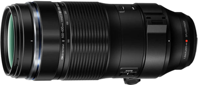 OM SYSTEM M.Zuiko 100-400mm PRO F5-6.3 II IS Lens Black
