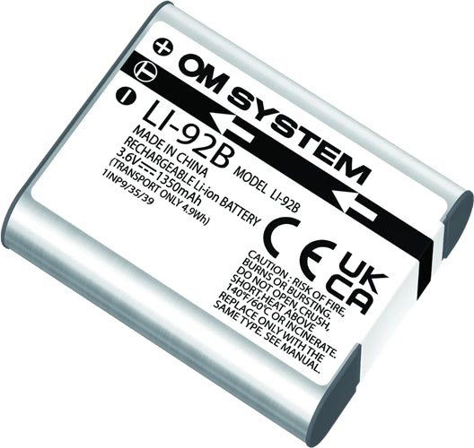 OM System LI-92B Li-ion Battery