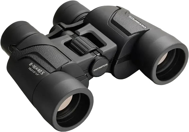 OM SYSTEM 8-16x40 S Zoom Porro Prism Binoculars