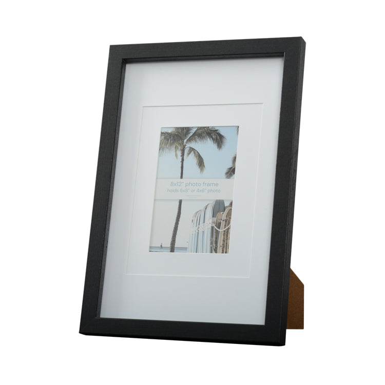 Escape 8x12 inch Black Frame with 4x6 or 6x8 inch Opening