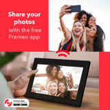 Firefly Frameo 10.1" Wifi Digital Photo Frame Glass