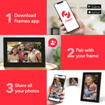 Firefly Frameo 10.1" Wifi Digital Photo Frame Glass