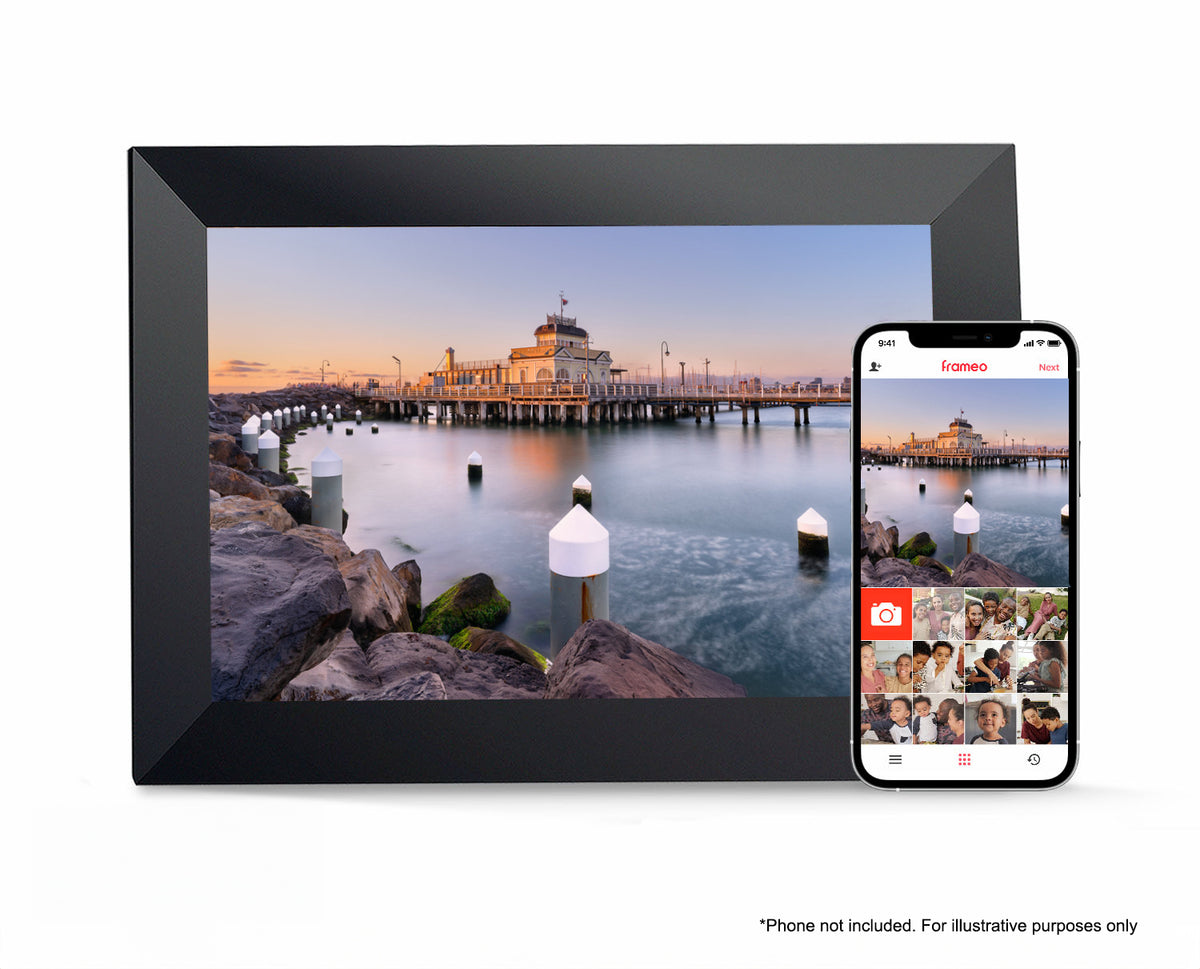 Firefly Frameo 10.1" Wifi Digital Photo Frame Black