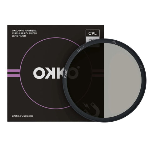 OKKO Pro MAGNETIC 82mm CPL Filter