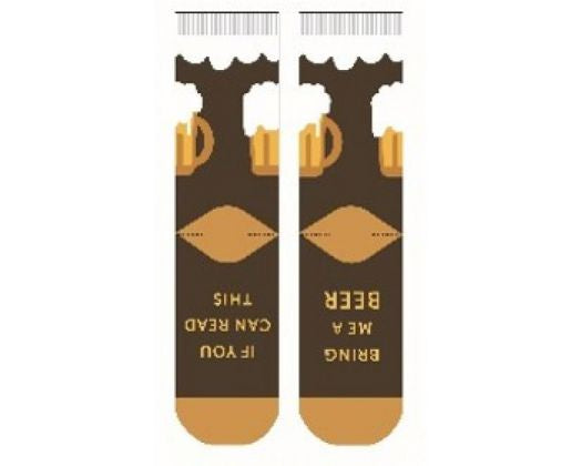 Bring Beer Novelty Socks