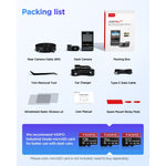 Viofo Dashcam A229 Duo G 2 K 1440 P + 2 K 5 Ghz Wifi + Gps