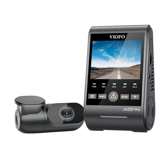 Viofo Dashcam A229 Pro 4 K Front + 2 K Rear 5 Ghz Wifi + Gps
