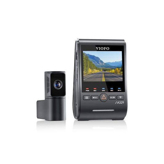 Viofo Dashcam A329 4 K Front + 2 K Telephoto Rear Channel Wifi 6 Gps