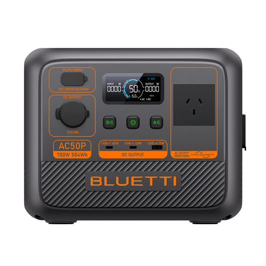 Bluetti Ac50 P Portable Power Station | 700 W 504 Wh