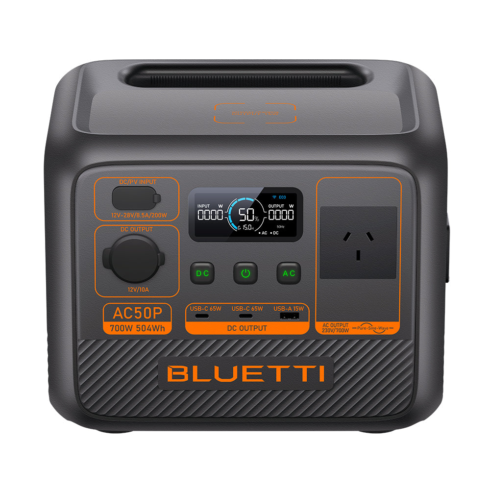 Bluetti Ac50 P Portable Power Station | 700 W 504 Wh