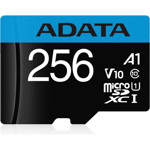 ADATA Premier microSDXC UHS-I A1 V10 Card 256GB Bulk