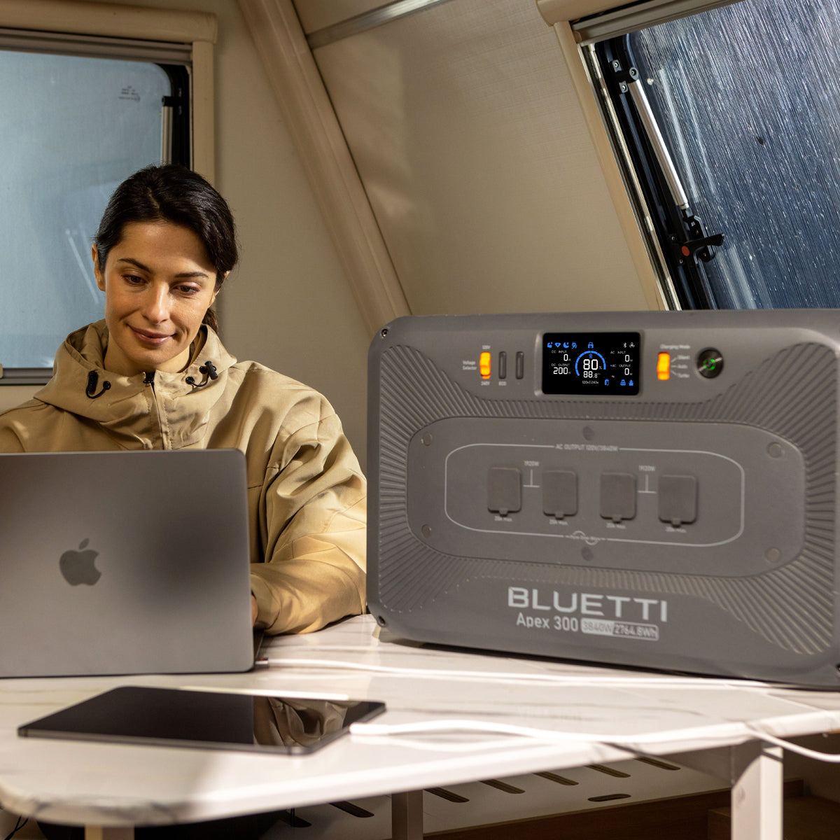 Bluetti Apex300 Expandable Home & Portable Power Station | 3800 W 2700 Wh