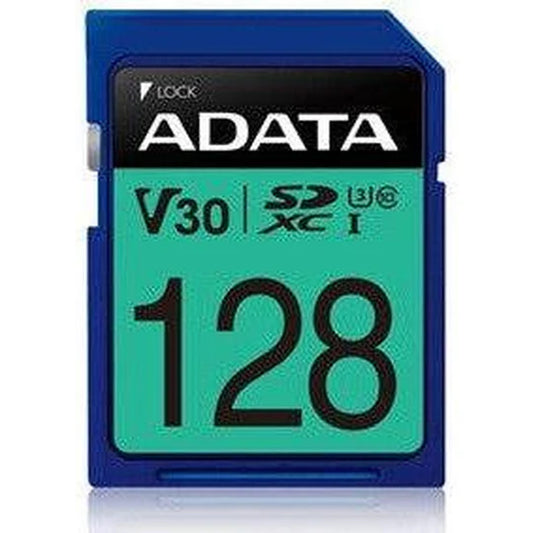 Adata Premier Pro V30 UHS-1 U3 SDXC Card 128Gb