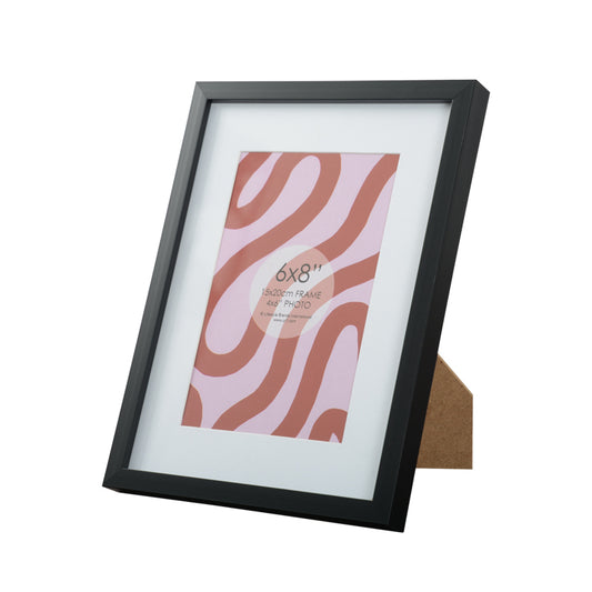Alfie 6x8 Black Picture Frame