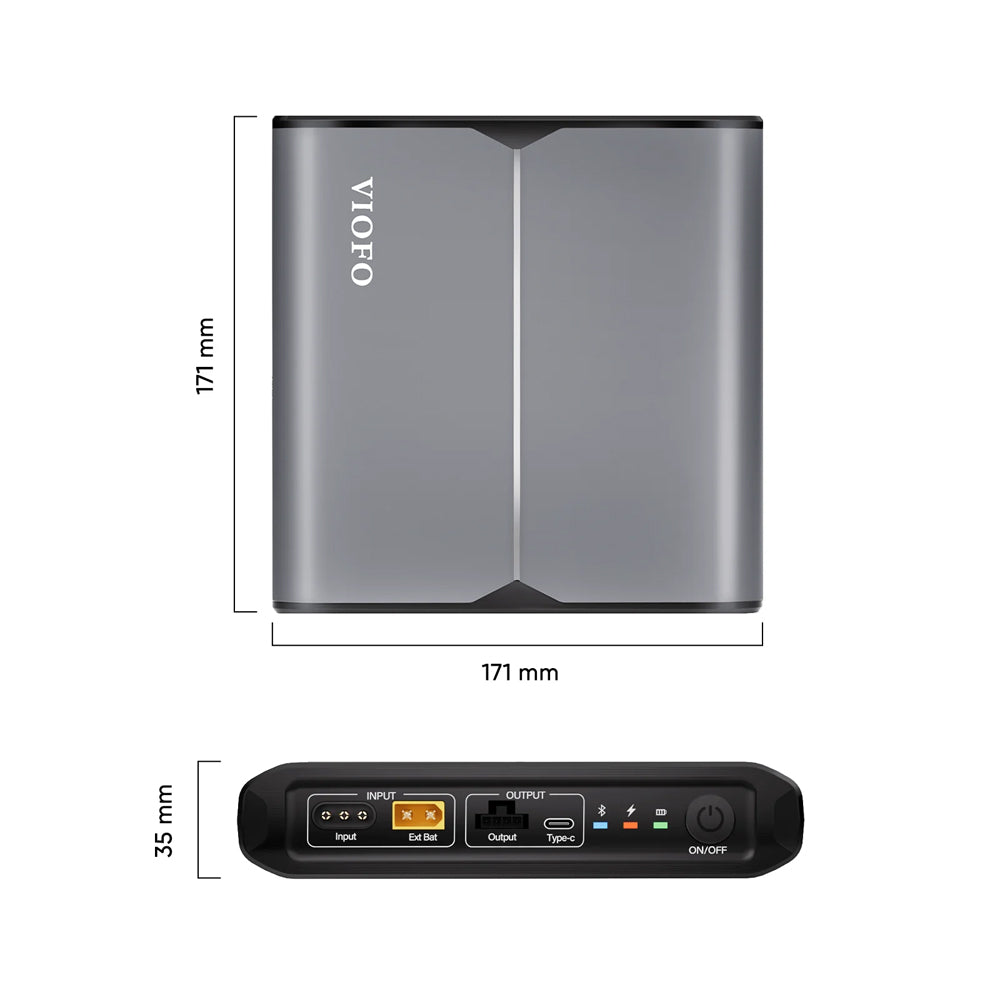 Viofo Parking Mode Battery Pack 7650 Mah For All Dashcams (Except A119 V3)