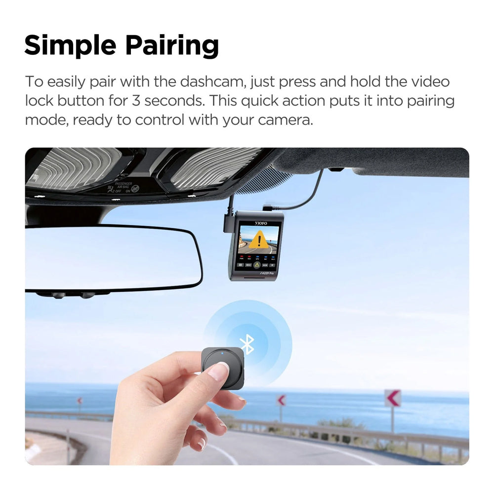 Viofo Bluetooth Remote Control For All Models (Except A119 Series)