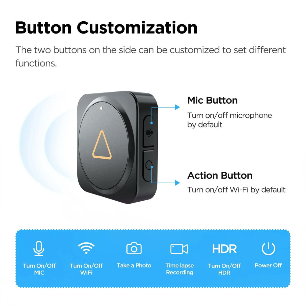 Viofo Bluetooth Remote Control For All Models (Except A119 Series)