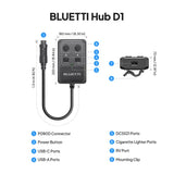 Bluetti Hub D1 Power Hub Up Tp 700 W