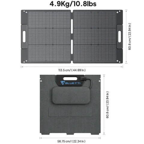 Bluetti Pv100 Foldable Solar Panels | 100 W