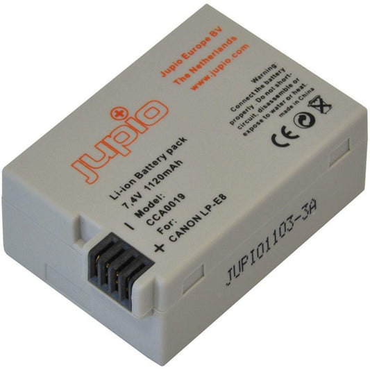 Jupio Camera Battery Canon Lp E8 / Nb E8 7.4 V 1120 Mah