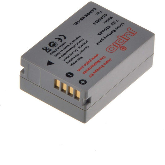 Jupio Camera Battery Canon Nb 10 L 7.2 V 920 Mah