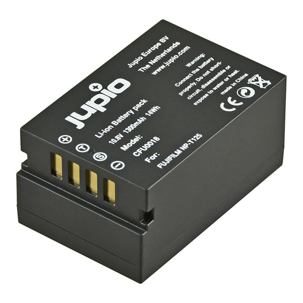 Jupio Camera Battery Fuji Np T125 10.8 V 1300 Mah
