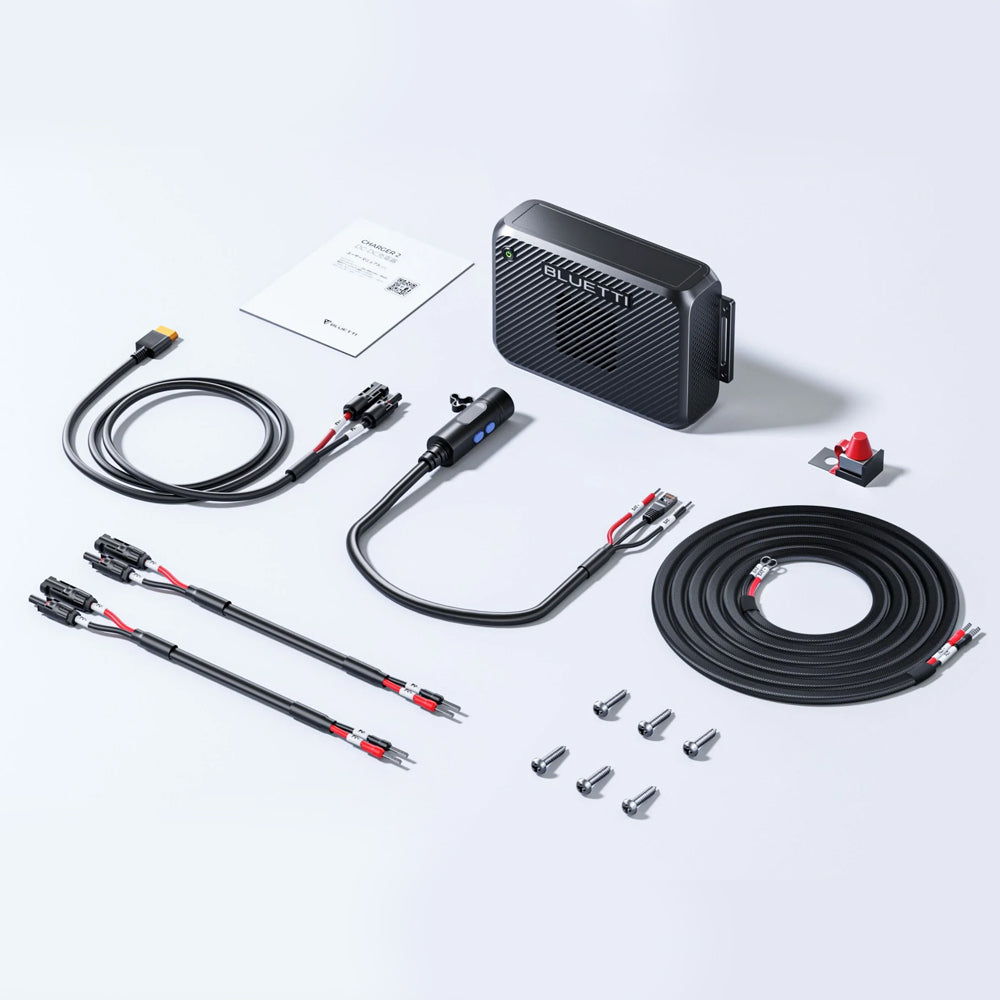 Bluetti Charger2 Alternator & Solar Dual Dc Charger 1200 W