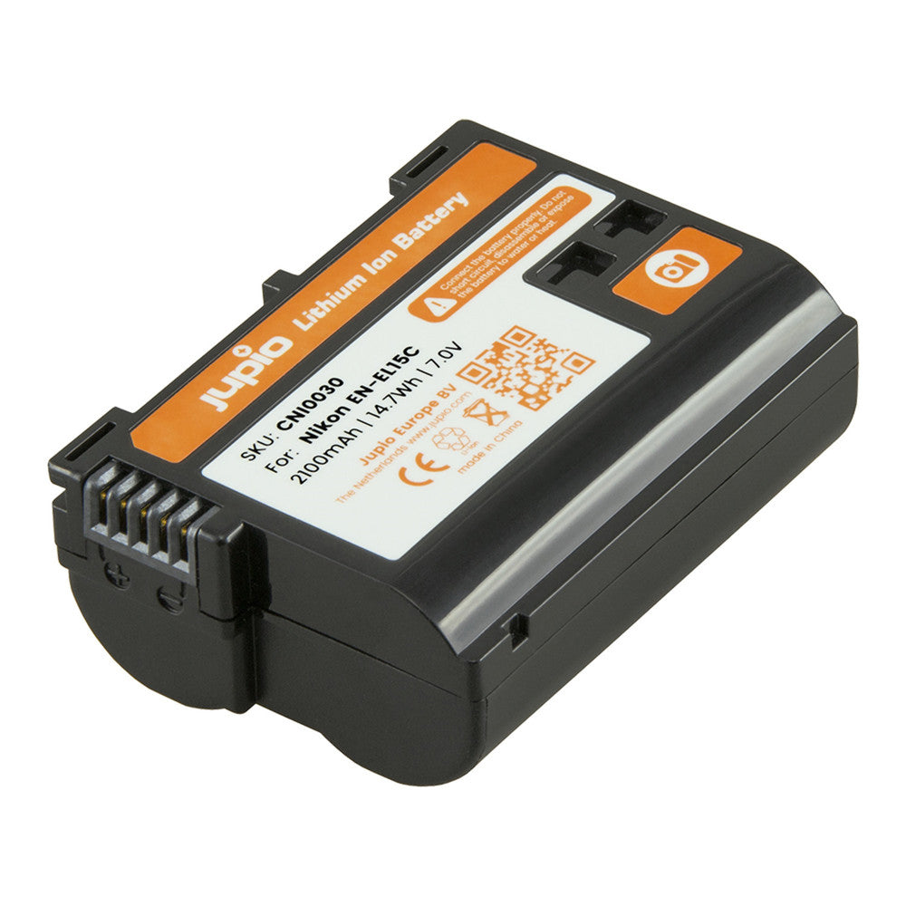 Jupio Camera Battery Nikon En El15 C 7.0 V 2100 Mah
