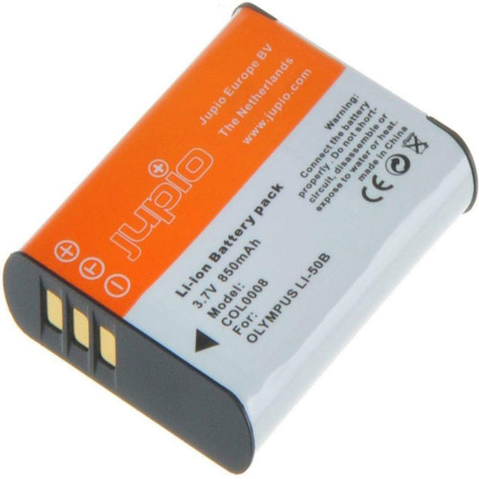 Jupio Camera Battery Olympus Li 50 B 3.7 V 850 Mah