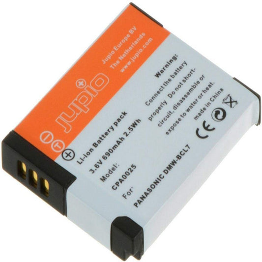Jupio Camera Battery Panasonic Dmw Bcl7 3.6 V 690 Mah