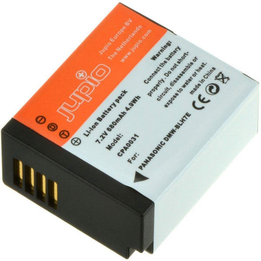 Jupio Camera Battery Panasonic Dmw Blh7 E 7.2 V 680 Mah