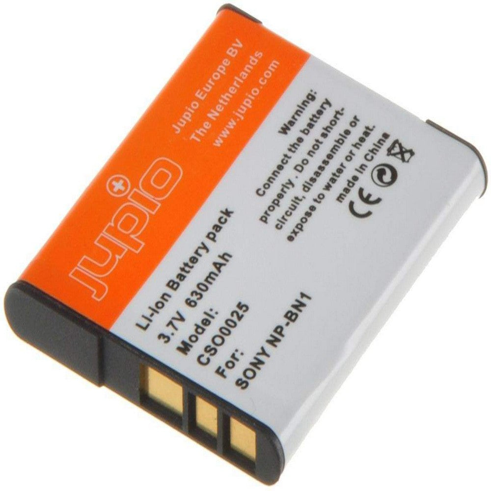 Jupio Camera Battery Sony Np Bn1 With Infochip 3.7 V 630 Mah