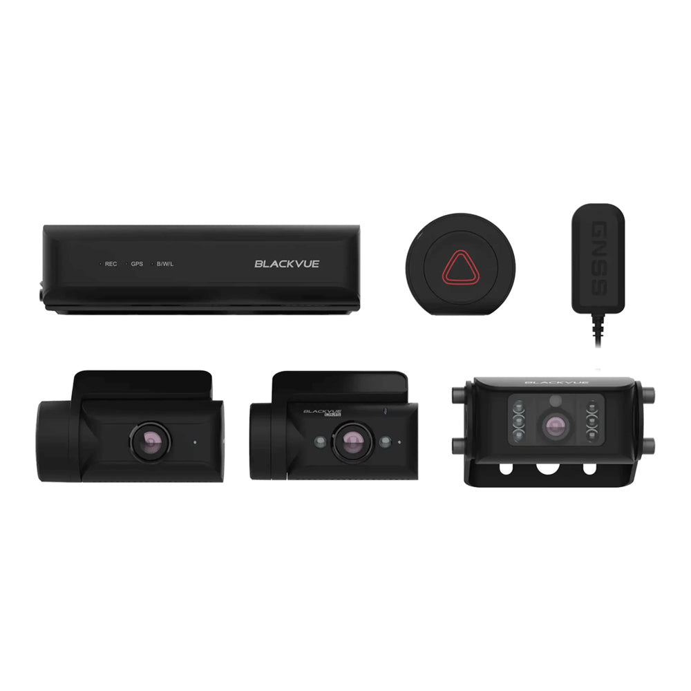 Blackvue Dr770 X Box Pro 3 Ch Camera System Central Record Box Dms Truck 1080 Hd Dashcam 64 Gb