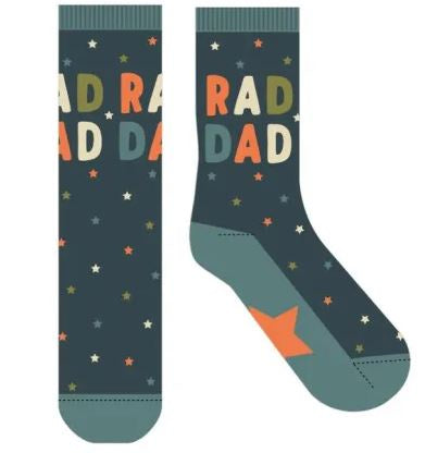 Rad Dad Novelty Socks