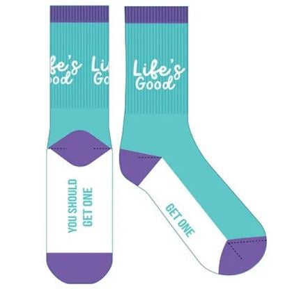 Life's Good Novelty Socks