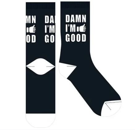 Damn I'm Good Novelty Socks