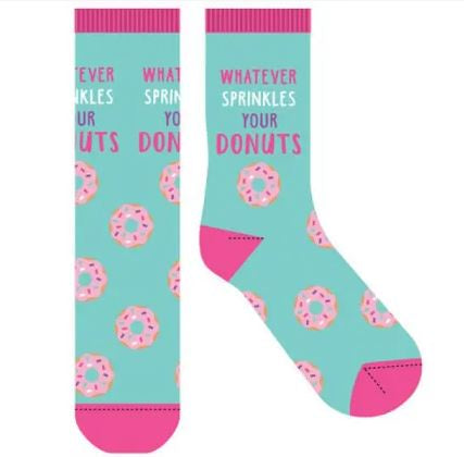 SOCK FF FTHR DONUTS