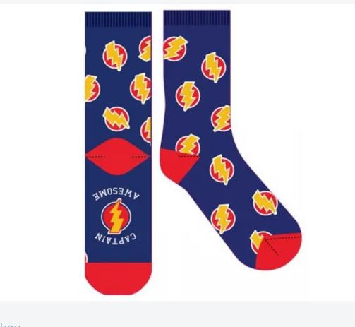 Captain Awesome Novelty Socks