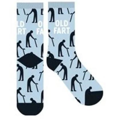 Old Fart Novelty Socks